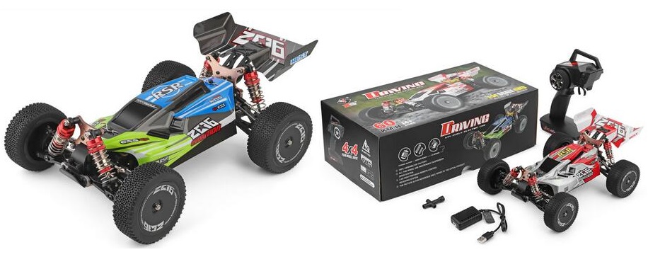 Wltoys 144001 1/14 2.4G 4WD High Speed RC Car.