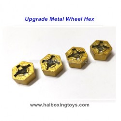HBX Survivor ST 12812 Upgrade Parts Metal Wheel Hex.