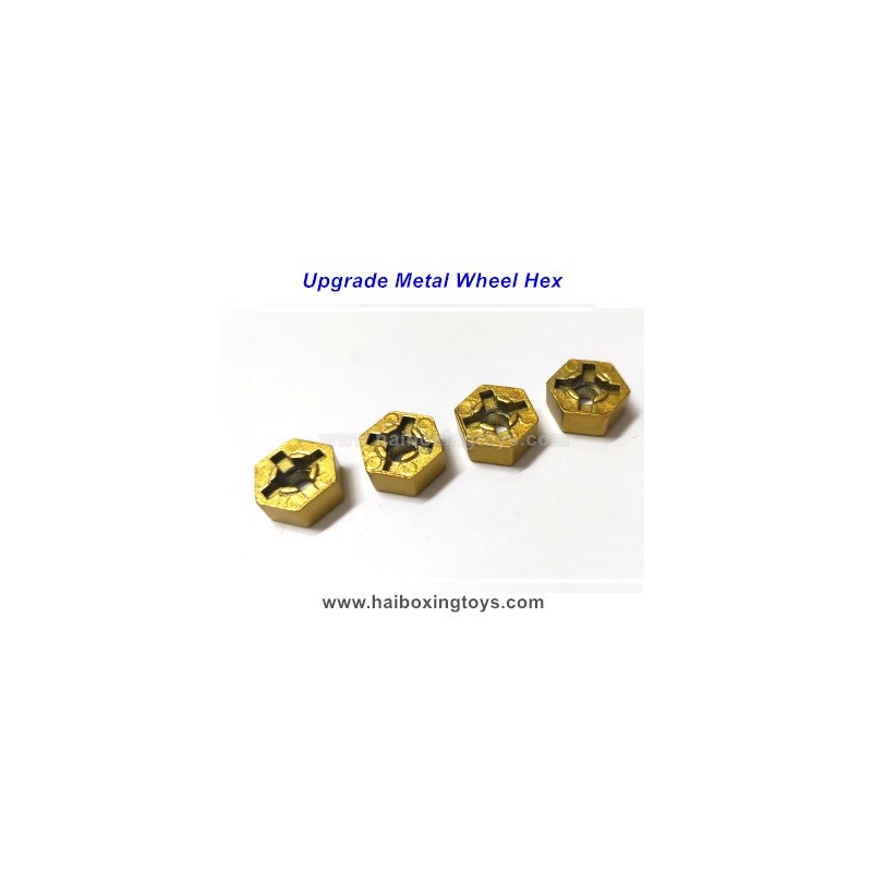 HBX Protector 12815 Upgrade Parts Metal Wheel Hex.