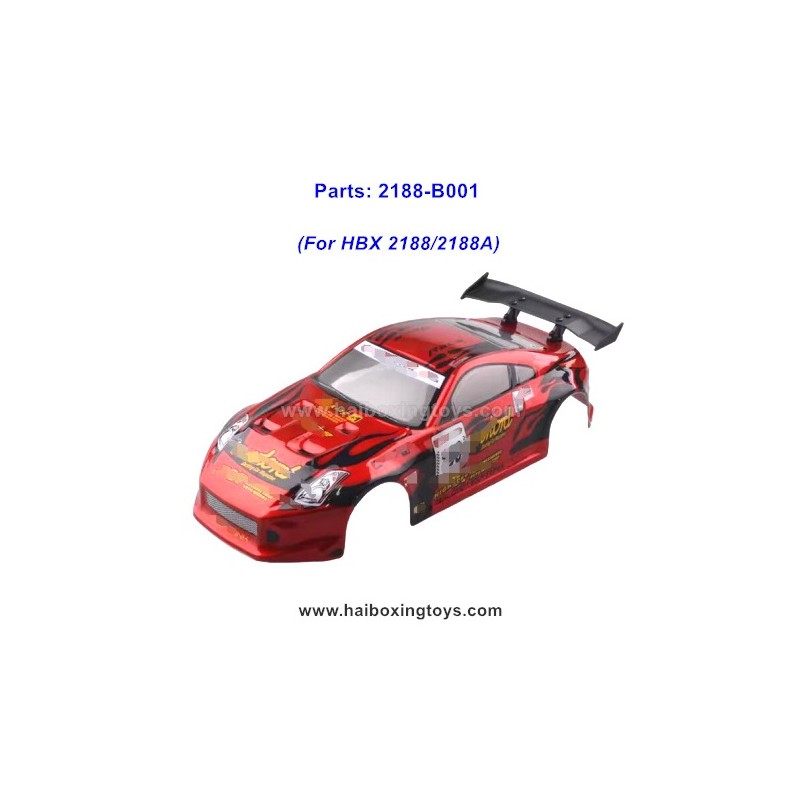 HBX 2188 RC Car Parts Body Shell 2188-B001
