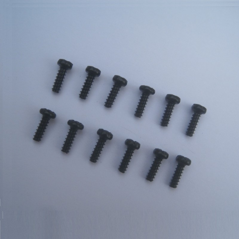 HBX 12889 Thruster Parts Round Head Self Tapping Screw 2.6X8mm S018