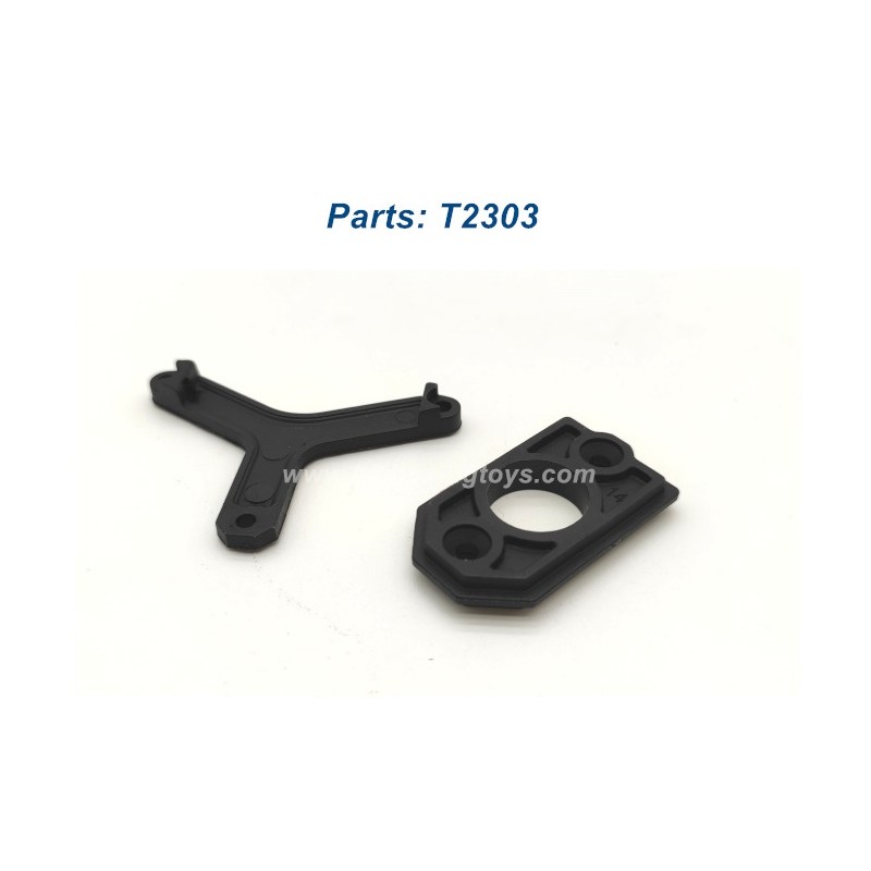 HBX 2996A Parts Servo Retainer Top Plate, Motor Guard Plate T2303 HBX 2996A Parts Servo Retainer Top Plate, Motor Guard Plate T2303