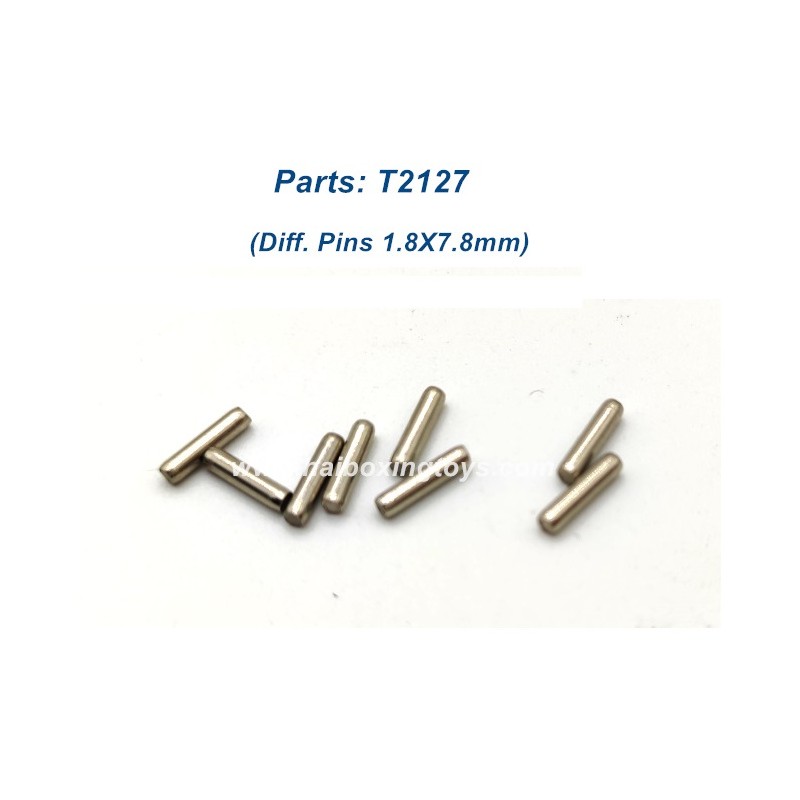 HBX 2997A Parts T2127 Diff. Pins 1.8X7.8mm HBX 2997A Parts T2127 Diff. Pins 1.8X7.8mm