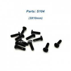 HBX 2997A Parts S104 Screws