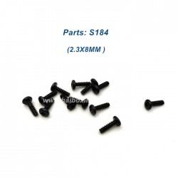 HBX 2997A Parts S184 Screws 2.3X8MM