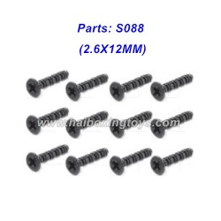 Haiboxing RC Car Parts S088 2.6X12MM Screws For HBX 2996 2997 RC Car Haiboxing RC Car Parts S088 2.6X12MM Screws For HBX 2996 2997 RC Car