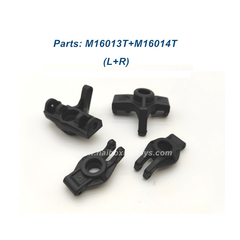 HBX 2997A Parts Front Steering Cup+Rear Hub Carriers M16013T+M16014T HBX 2997A Parts Front Steering Cup+Rear Hub Carriers M16013T+M16014T