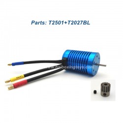 HBX 2996A Parts Brushless Motor+Gear T2501+T2027BL