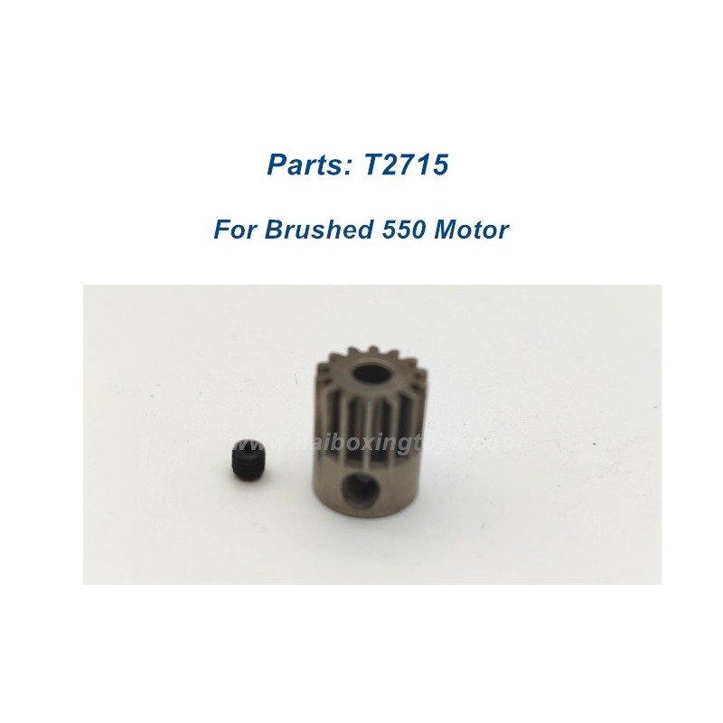 HBX 2997 Parts T2715 Motor Pinion For 550 Motor HBX 2997 Parts T2715 Motor Pinion For 550 Motor