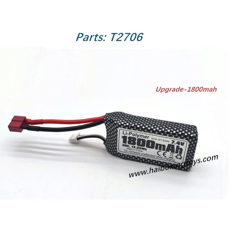 HBX 901A Upgrade Battery 7.4V 1800mAh T2706 HBX 901A Upgrade Battery 7.4V 1800mAh T2706