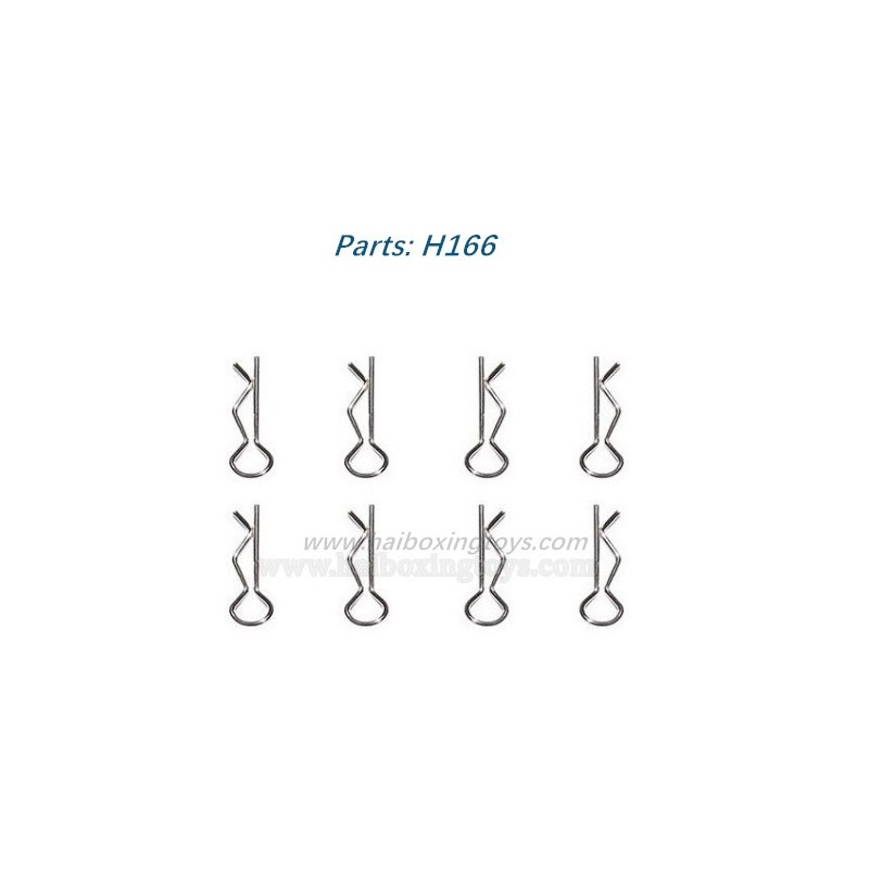 HBX 903A Parts-Body Clips H166