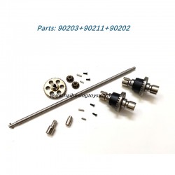 Haiboxing HBX 906A Upgrade Main Drive Shaft Kit+Differential 90203+90211+90202