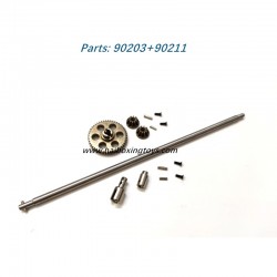 Haiboxing HBX 906A Parts Main Drive Shaft Kit 90203+90211