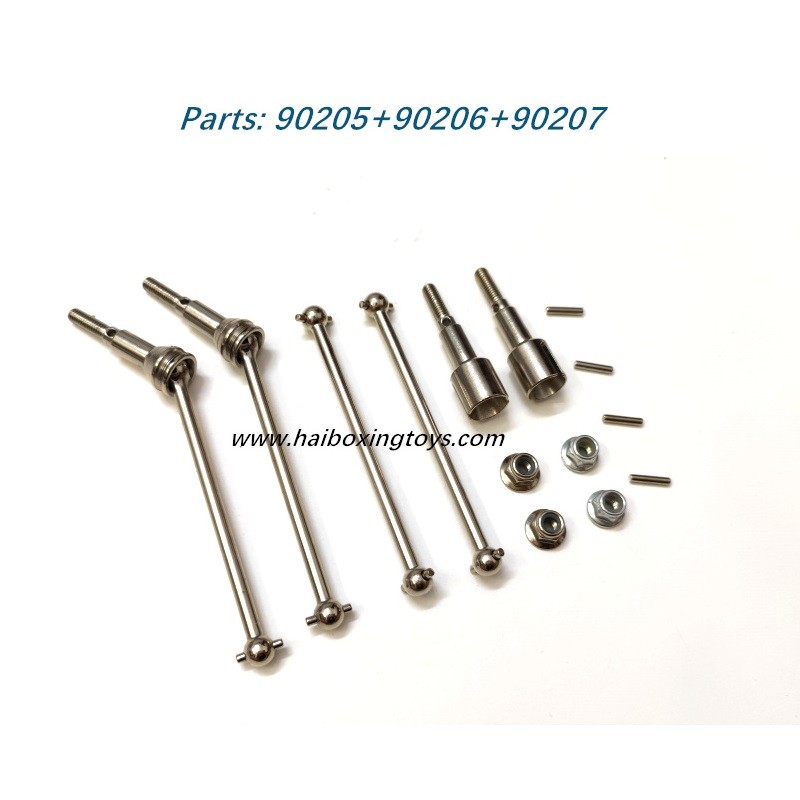 Haiboxing HBX 905A Parts Metal Drive Shaft Kit 90205+90206+90207