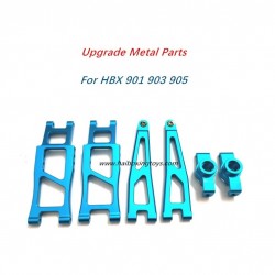 HBX 903A Upgrade Alloy Parts-Rear Swing Arm+Rear Hubs