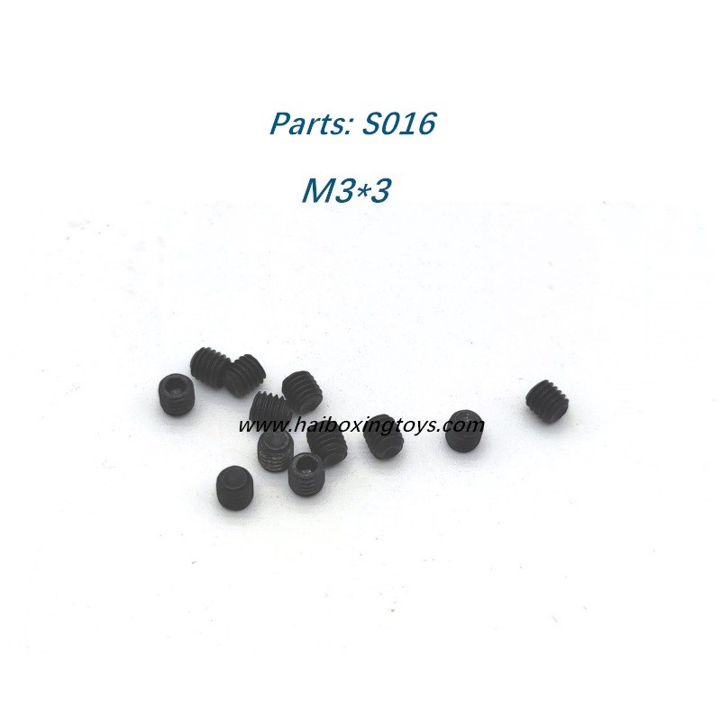 Haiboxing RC Car Parts S016 Screws For HBX 2996 2997 RC Car