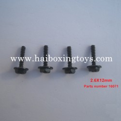 HBX Hailstrom 18858 Parts Wheel Screws 16071