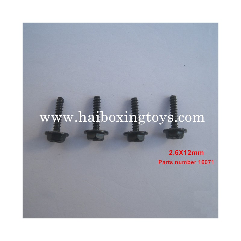 HBX Hailstrom 18858 Parts Wheel Screws 16071