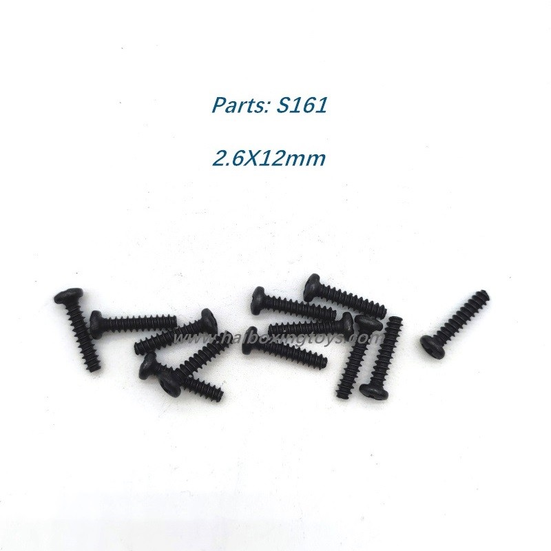 HBX 16889A Parts Screws S161
