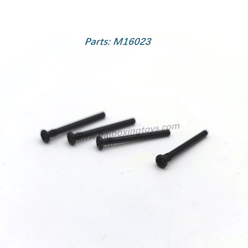 HBX 16890A Parts M16023 Front Upper Suspension Hinge Bolts