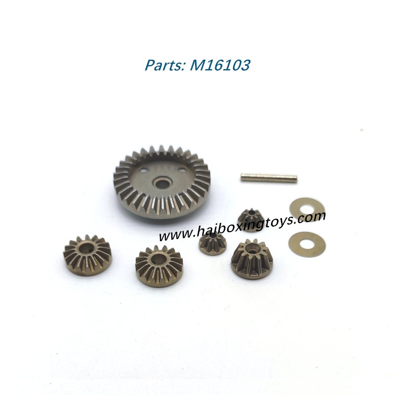 HBX 16889 Parts M16103 Metal Diff. Gears+Drive Gear