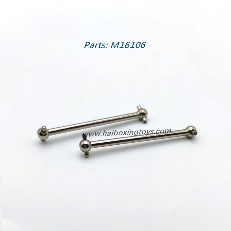 HBX 16889A PRO Parts M16106 Metal Rear Dogbones