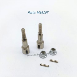 HBX 16889A PRO Parts M16107 Metal Rear Wheel Shafts