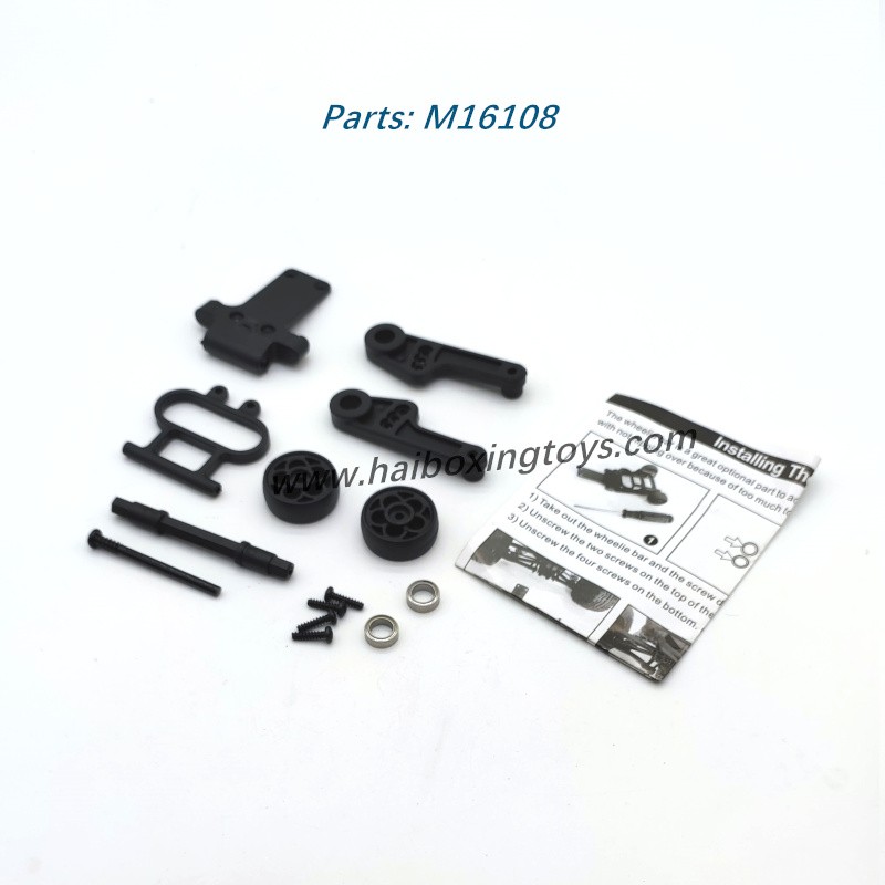 Haiboxing 16889 Parts Wheelie Bar Assembly M16108