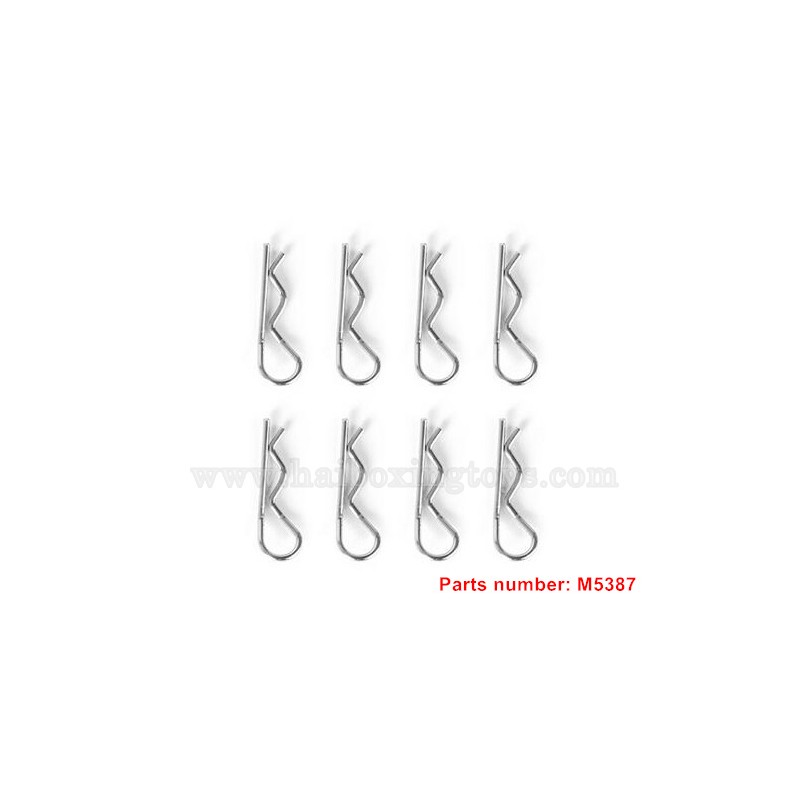 REMO HOBBY 1621 Parts Body Clips M5387 REMO HOBBY 1621 Parts Body Clips M5387