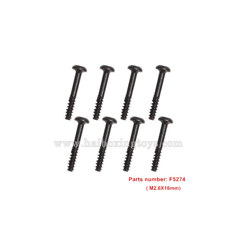 REMO HOBBY 1621 Parts Hex Socket Tapping Button Head Screws M2.6X16mm F5274 REMO HOBBY 1621 Parts Hex Socket Tapping Button Head Screws M2.6X16mm F5274