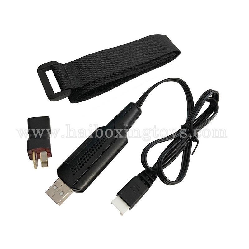 XinleHong Toys 9125 Spare Parts USB Charger+Double Electric Link Plug+Battery Bandage