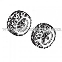 Feiyue FY15 Spare Parts Tire, Wheel