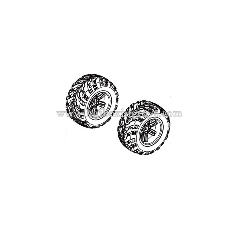 Feiyue FY15 Spare Parts Tire, Wheel