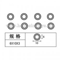 Feiyue FY15 Truck Parts 6×10×3 Ball Bearing