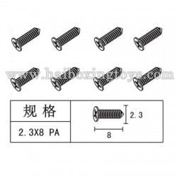 Feiyue FY-15 Spare Parts 2.3×8 PA Screw