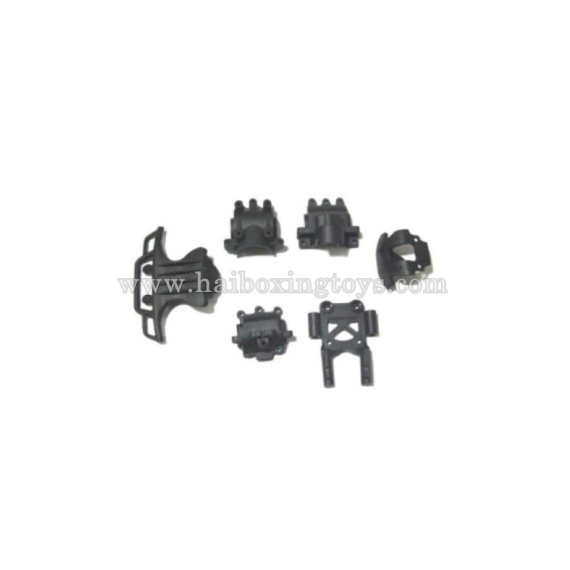 HBX 2078B Parts Front/Rear Bumper+Gear Box Housing 24013