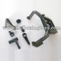 HBX T6 Parts Steering Assmebly +Rear Spare Wheel Rack TS039