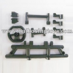 HBX T6 Parts Servo Retainer+Bumper Braces TS045