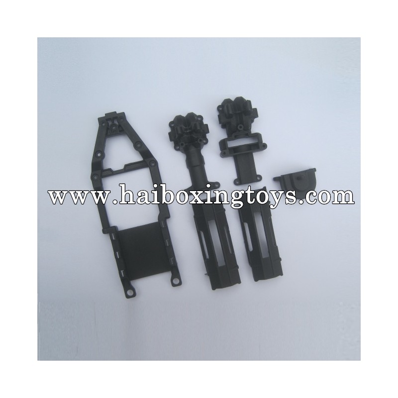HBX 12815 Protector Parts 12601R, Gear Box Housing+Upper Deck+Battery Cover