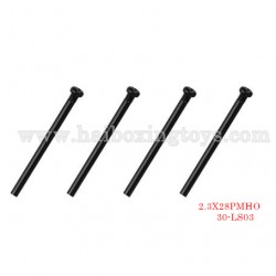 XinleHong q903 parts Round Headed Screw 2.3X28PMHO 30-LS03