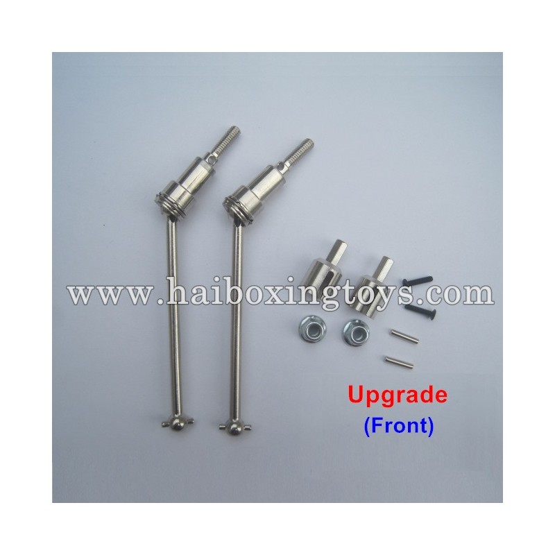 HBX 12813 Survivor MT Parts Upgrade Metal Front Drive Shafts 12710C