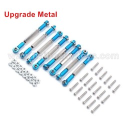 MN 90 91 Upgrade Metal Car Connecting Rod-Blue