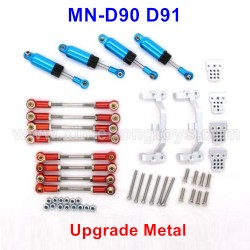 MN 90 91 Upgrade Metal Car Connecting+Connecting Rod Holder+Shock