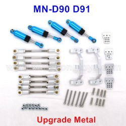 MN 90 Upgrade Parts Metal Car Connecting+Connecting Rod Holder+Shock