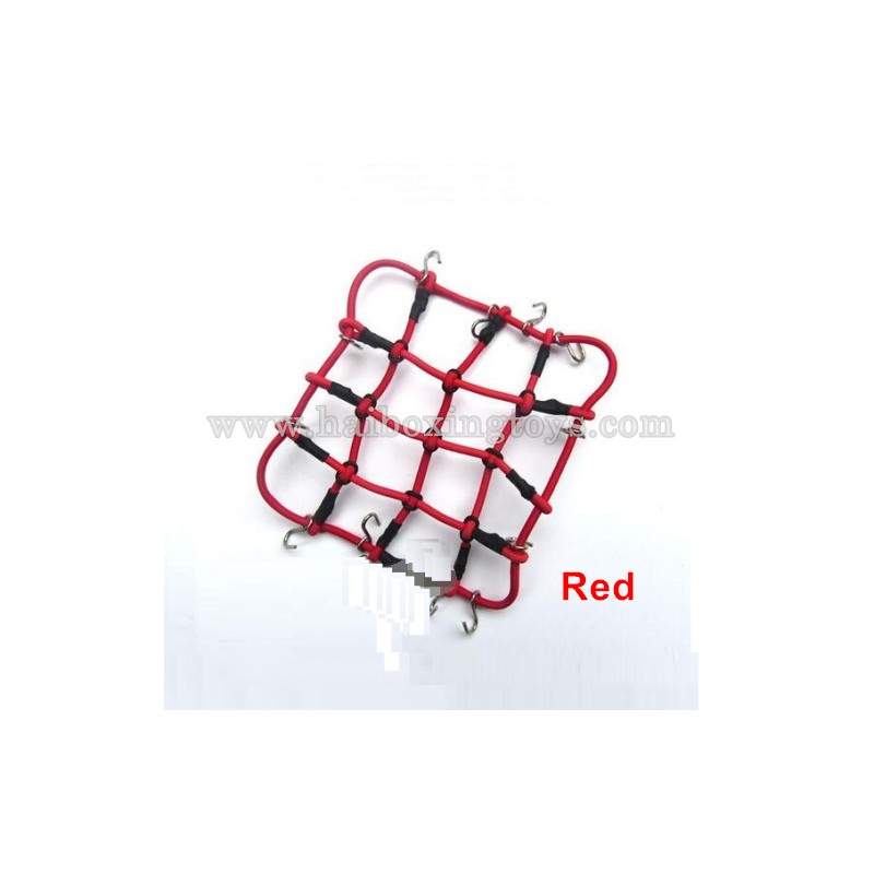 mn-90 D91 parts Roof Luggage Spring Rope Net-Red