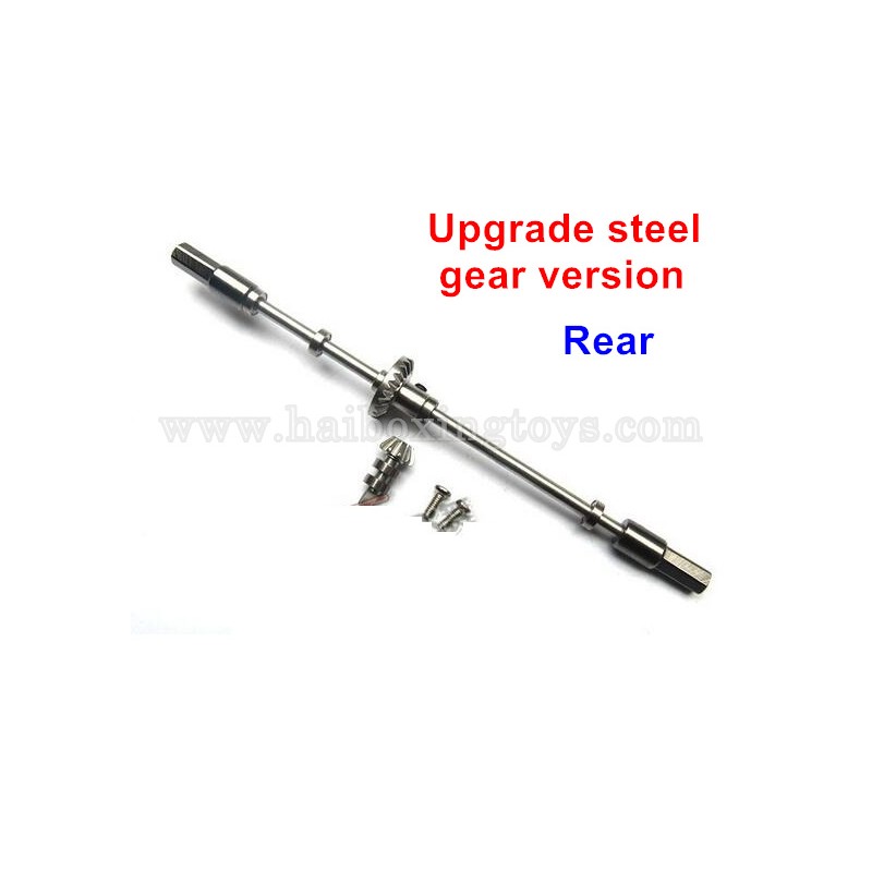 MN D90 D91 Upgrade Rear Axle Metal Gear Shaft-With Steel Gear+Bearing