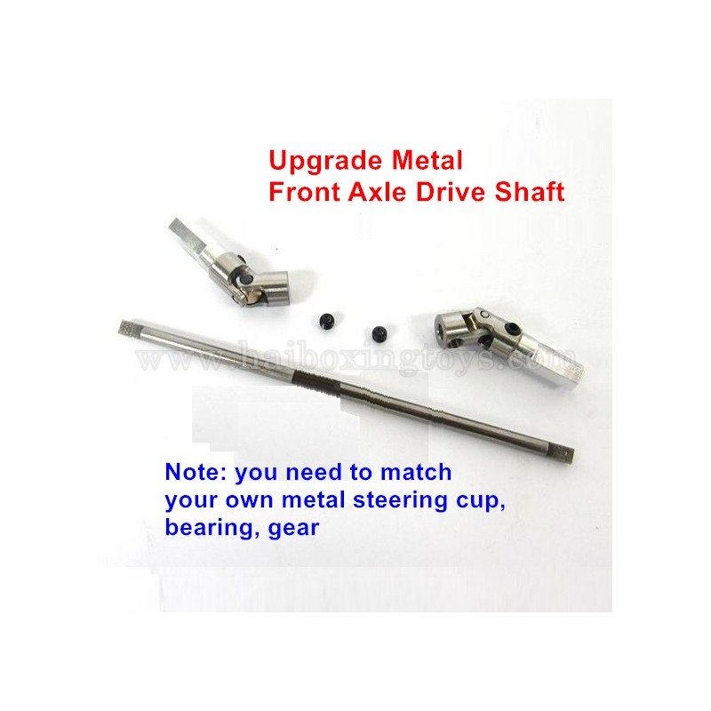 MN D90 D91 Upgrade Metal Front Axle Drive Shaft