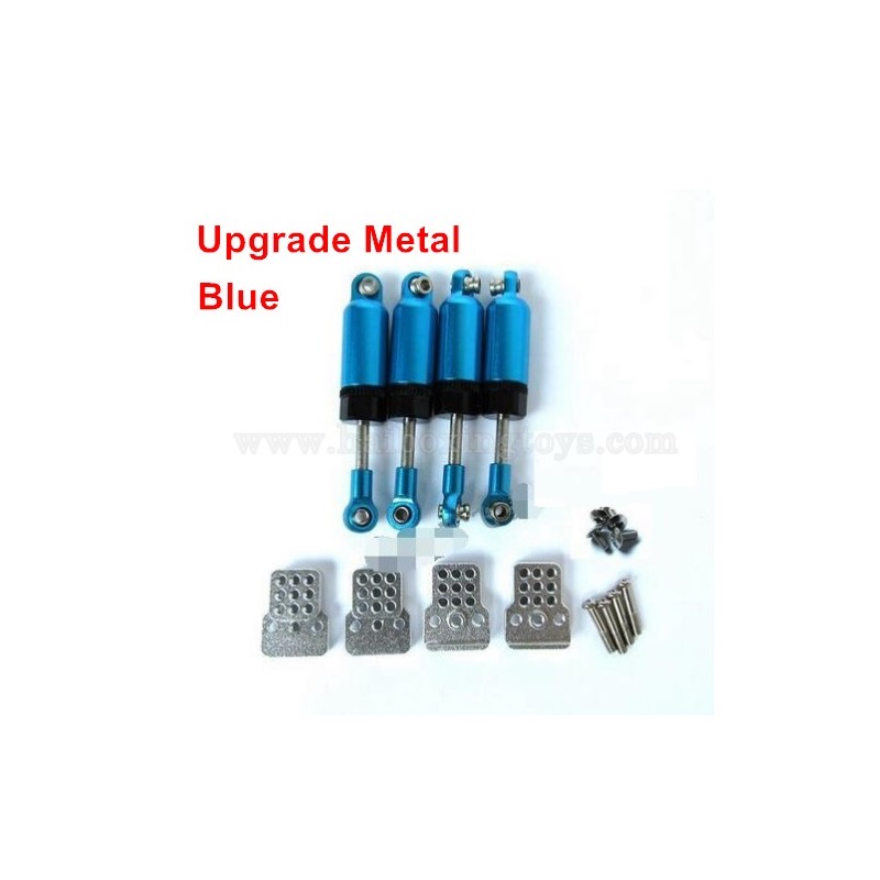 MN D90 D91 Upgrade Metal Shock+Shock Seat-Blue