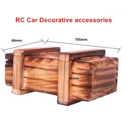 Remote Control Car Decorative Accessories Simulation Small Wooden Box