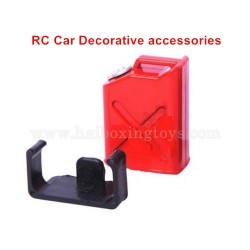 RC Car Decorative Accessories Simulation Plastic Small Oil Tank-Red